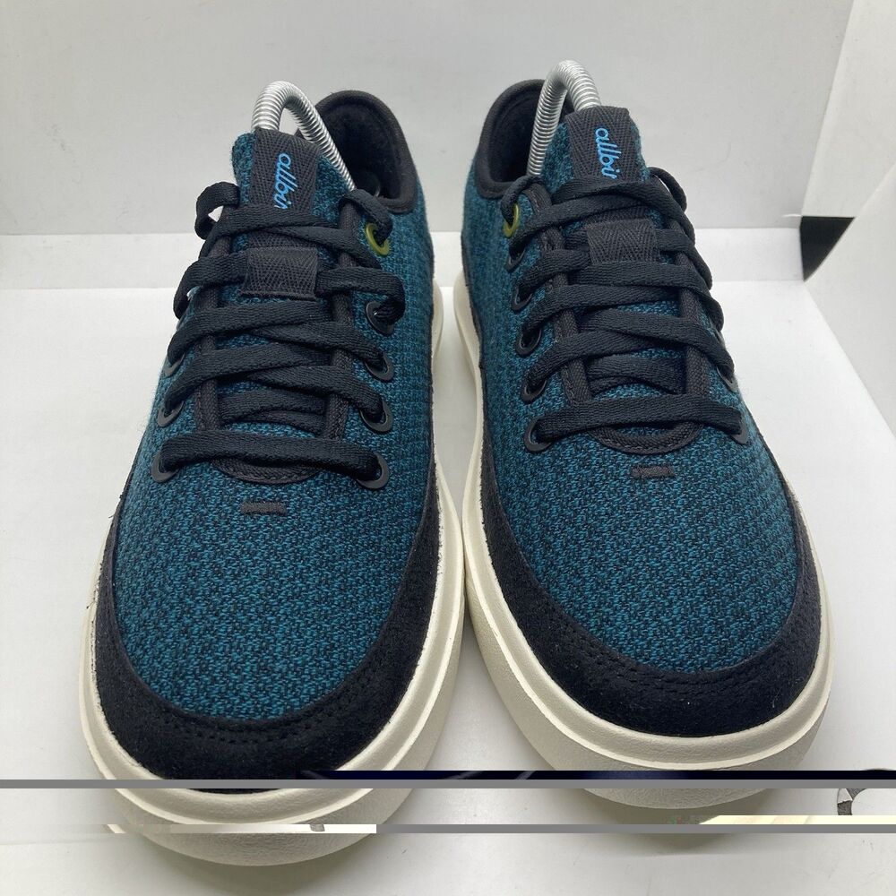 Allbirds Wool Piper Go Mens 8.5 Green Black White - Picture 2 of 10